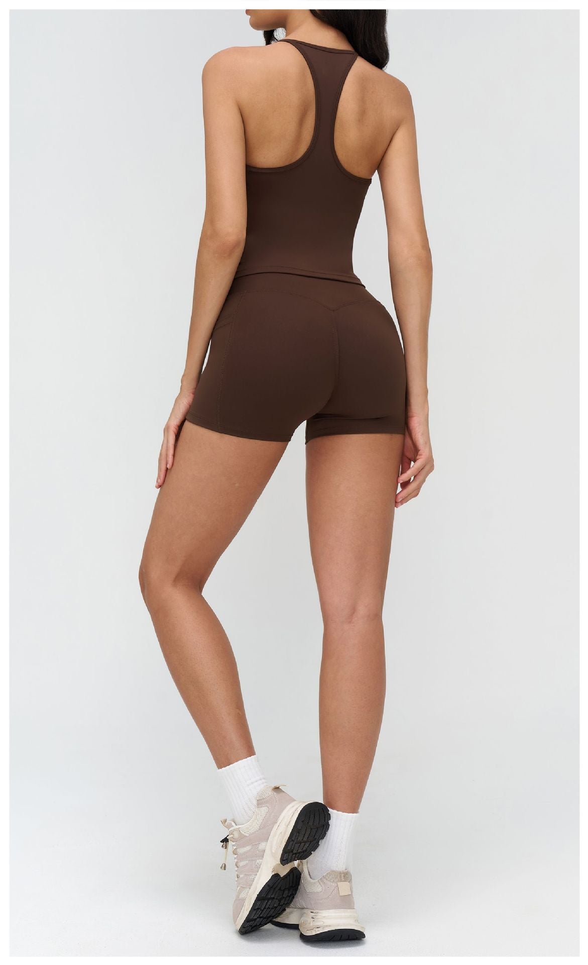 12/2025 Yoga vest, I-shaped beautiful back, tight outdoor sports underwear, running fitness sports vest, 4518 -