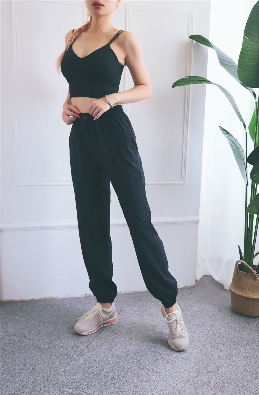 2023.08 Running sunscreen quick-drying fitness pants High waist training sports peach hip pants