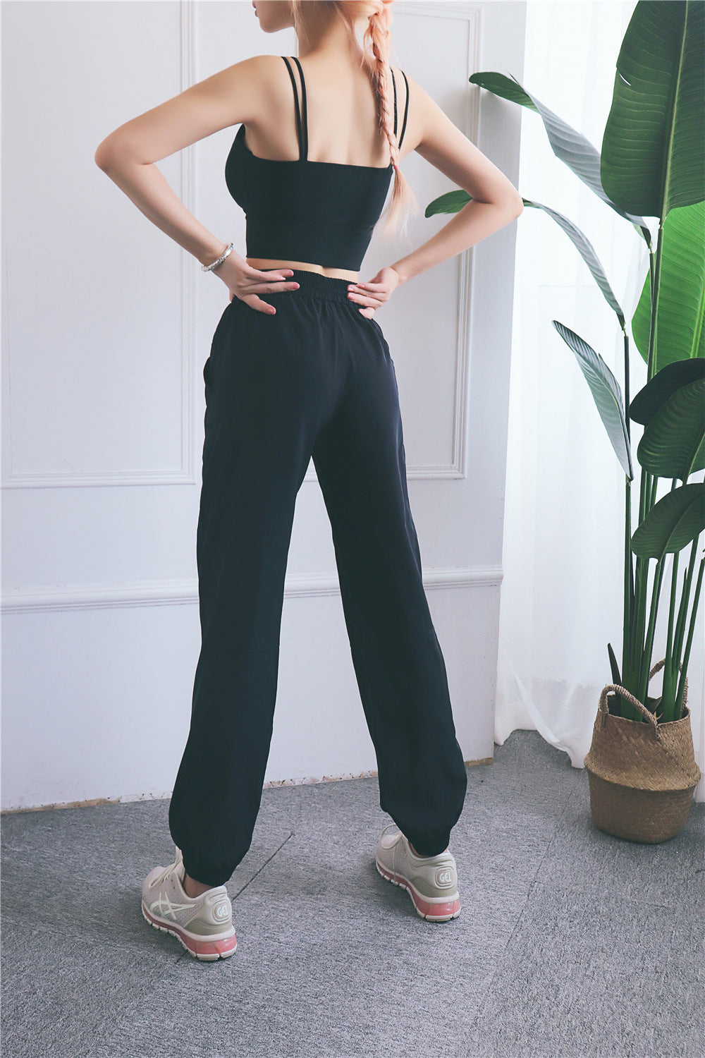 2023.08 Running sunscreen quick-drying fitness pants High waist training sports peach hip pants