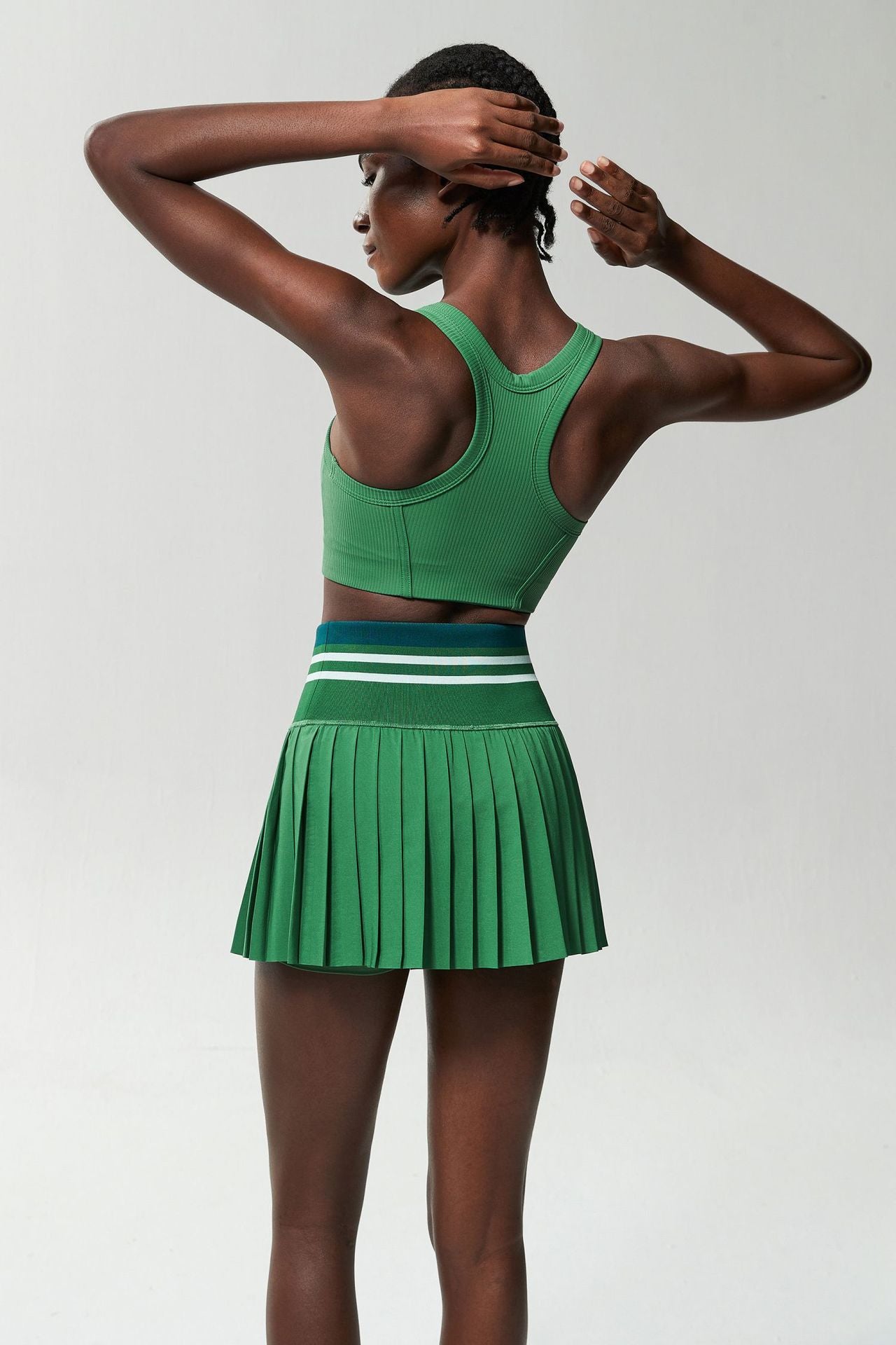 09/2024  sports fitness yoga suits for women, anti-exposure large size quick-drying two-piece suits, badminton tennis clothing