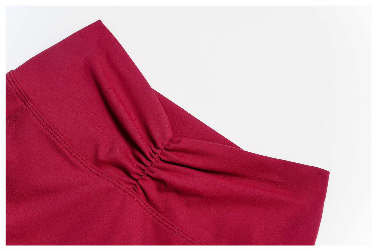 12/2025 Women's high-waisted, brushed yoga shorts with pleats and hip-lifting design, perfect for outdoor running and sports (style number 9313).