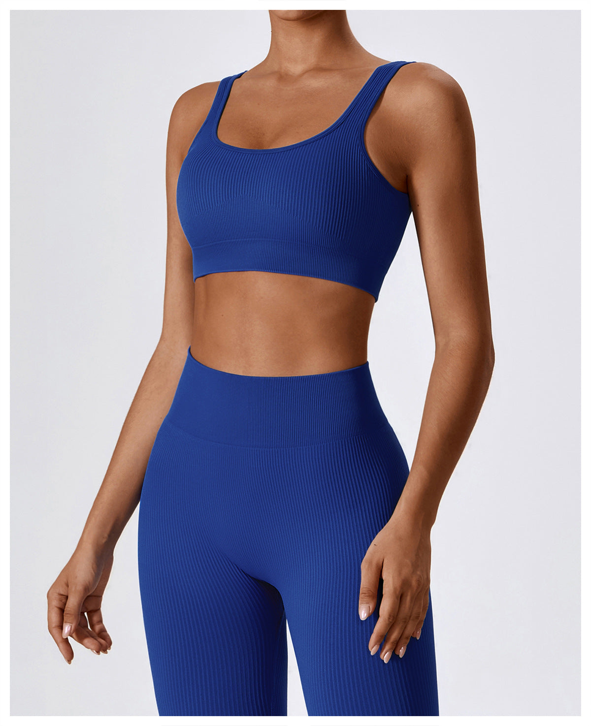 2023.08 Seamless beautiful back yoga bra outerwear running sports underwear tight fitness yoga clothing female 7345
