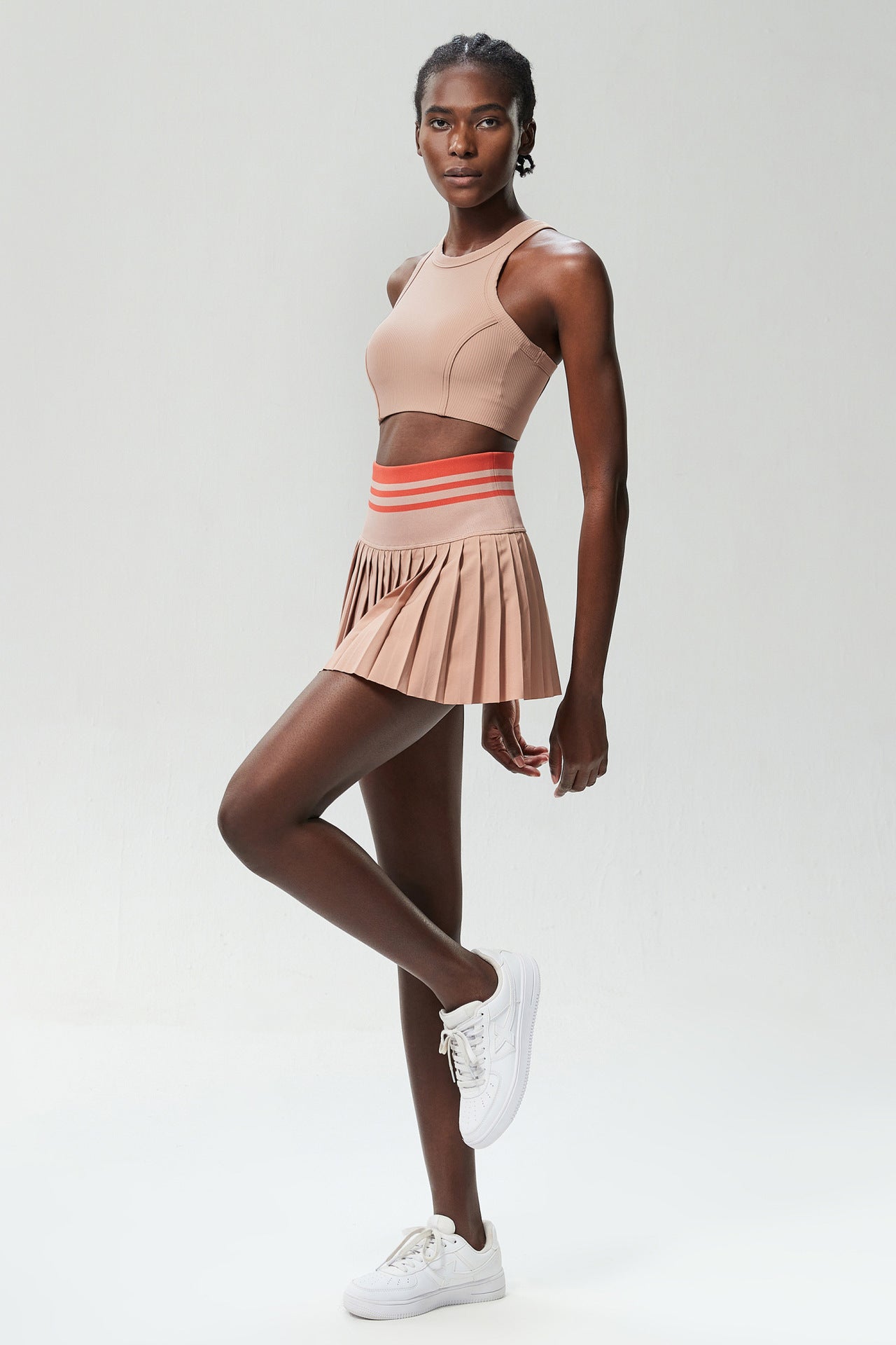 09/2024  sports fitness yoga suits for women, anti-exposure large size quick-drying two-piece suits, badminton tennis clothing