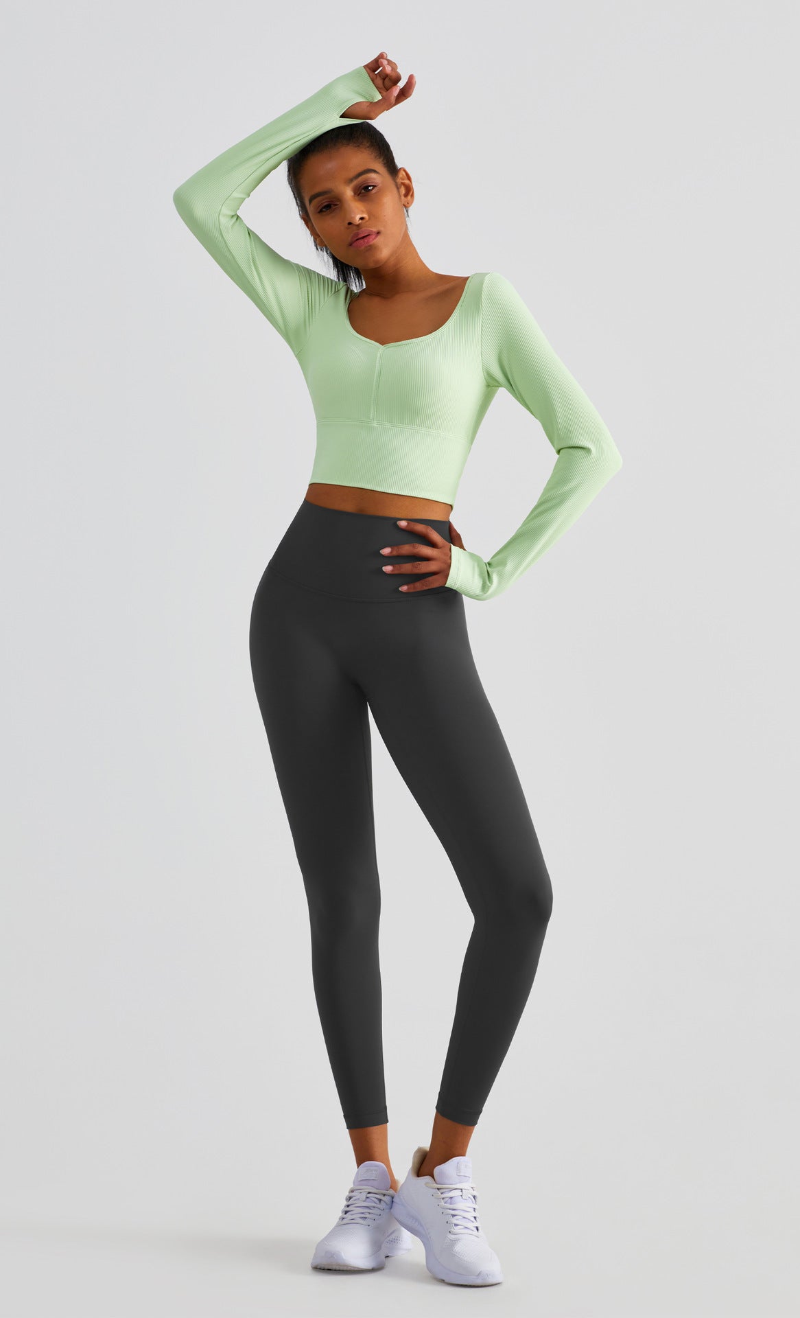 08/2024 Link-3 XY1237 update 51 colors Spring and summer yoga pants brushed sports fitness pants women's nude high waist hip-lifting abdomen high-end yoga clothing tights