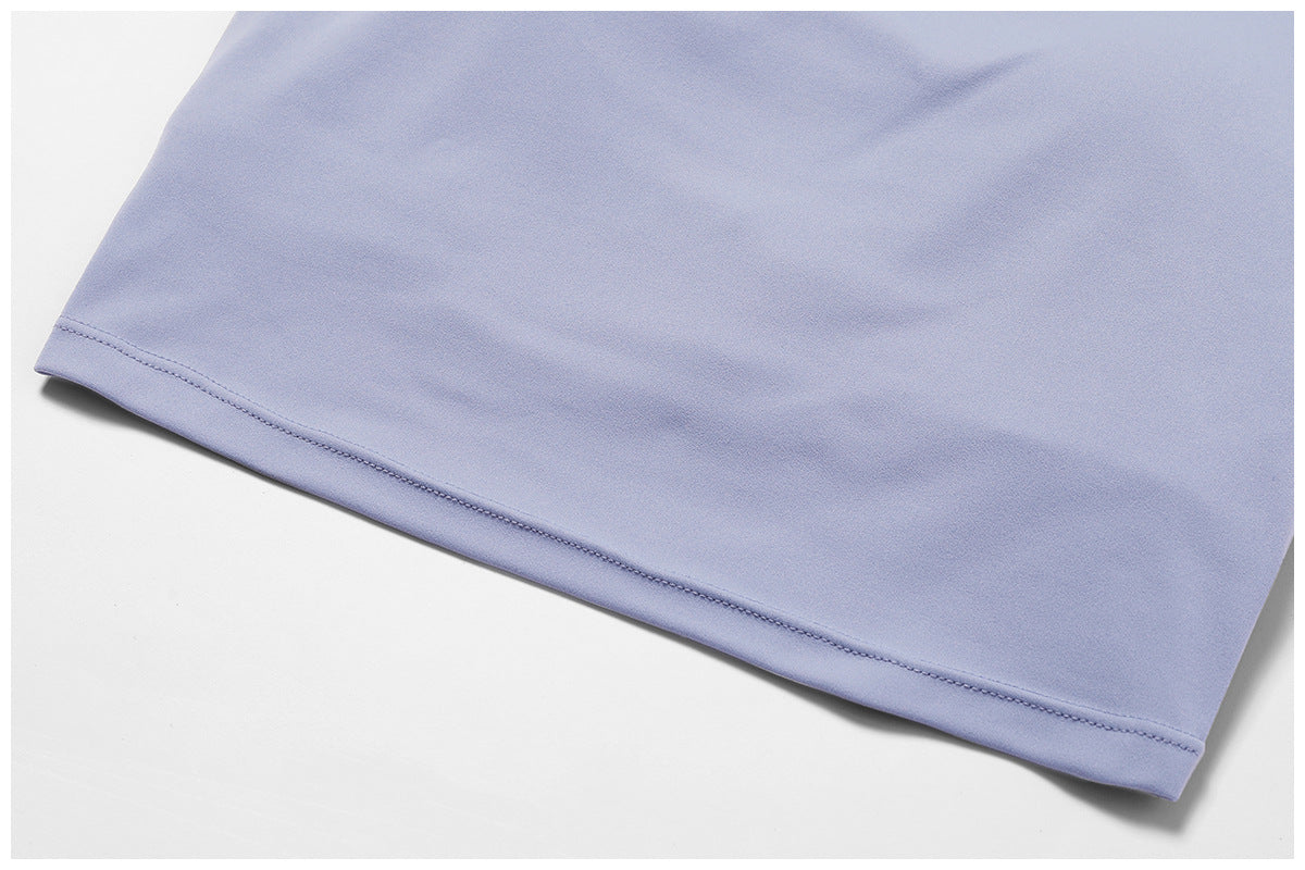 03/2024 Spring nude tight-fitting back yoga suit running sports suit for women breathable quick-drying fitness clothes 8516