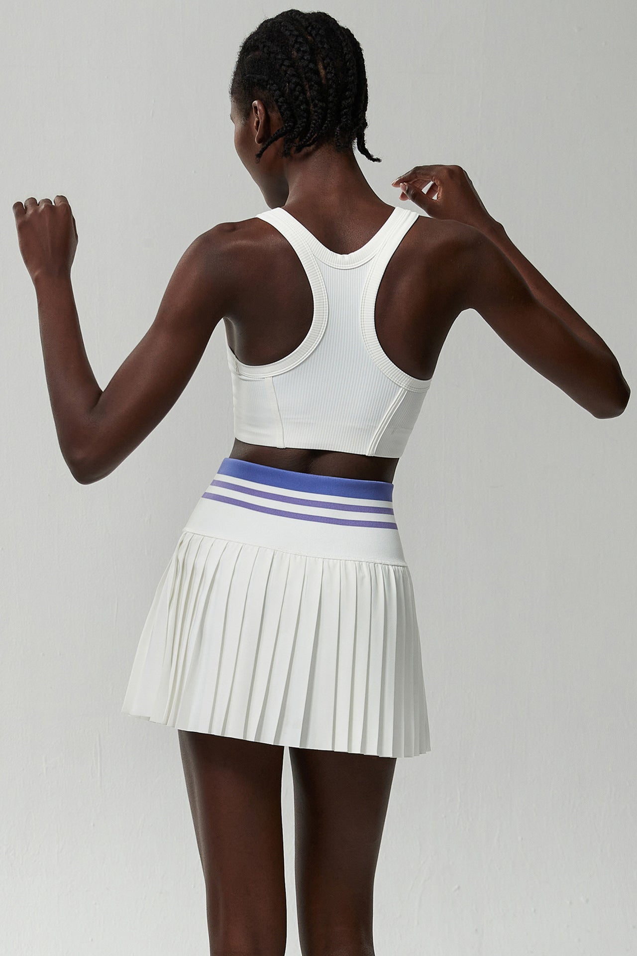 09/2024  sports fitness yoga suits for women, anti-exposure large size quick-drying two-piece suits, badminton tennis clothing