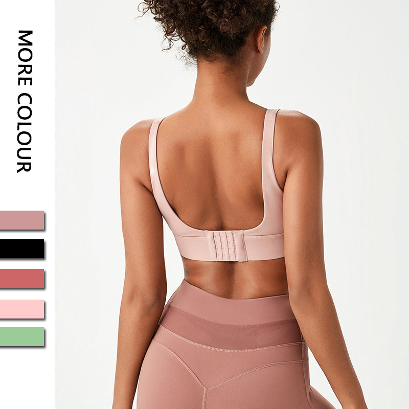 12/2022 U beautiful back adjustable buckle sports underwear female ladies yoga sports bra