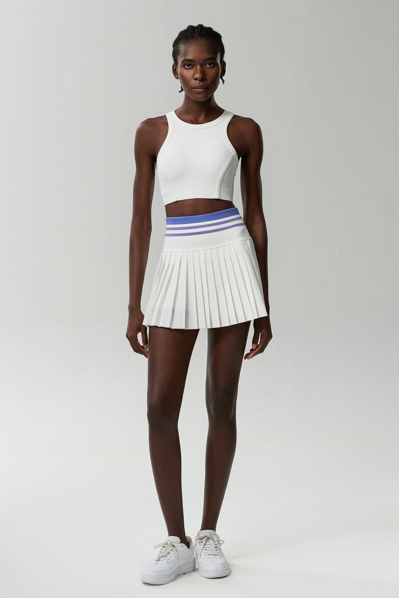 09/2024  sports fitness yoga suits for women, anti-exposure large size quick-drying two-piece suits, badminton tennis clothing