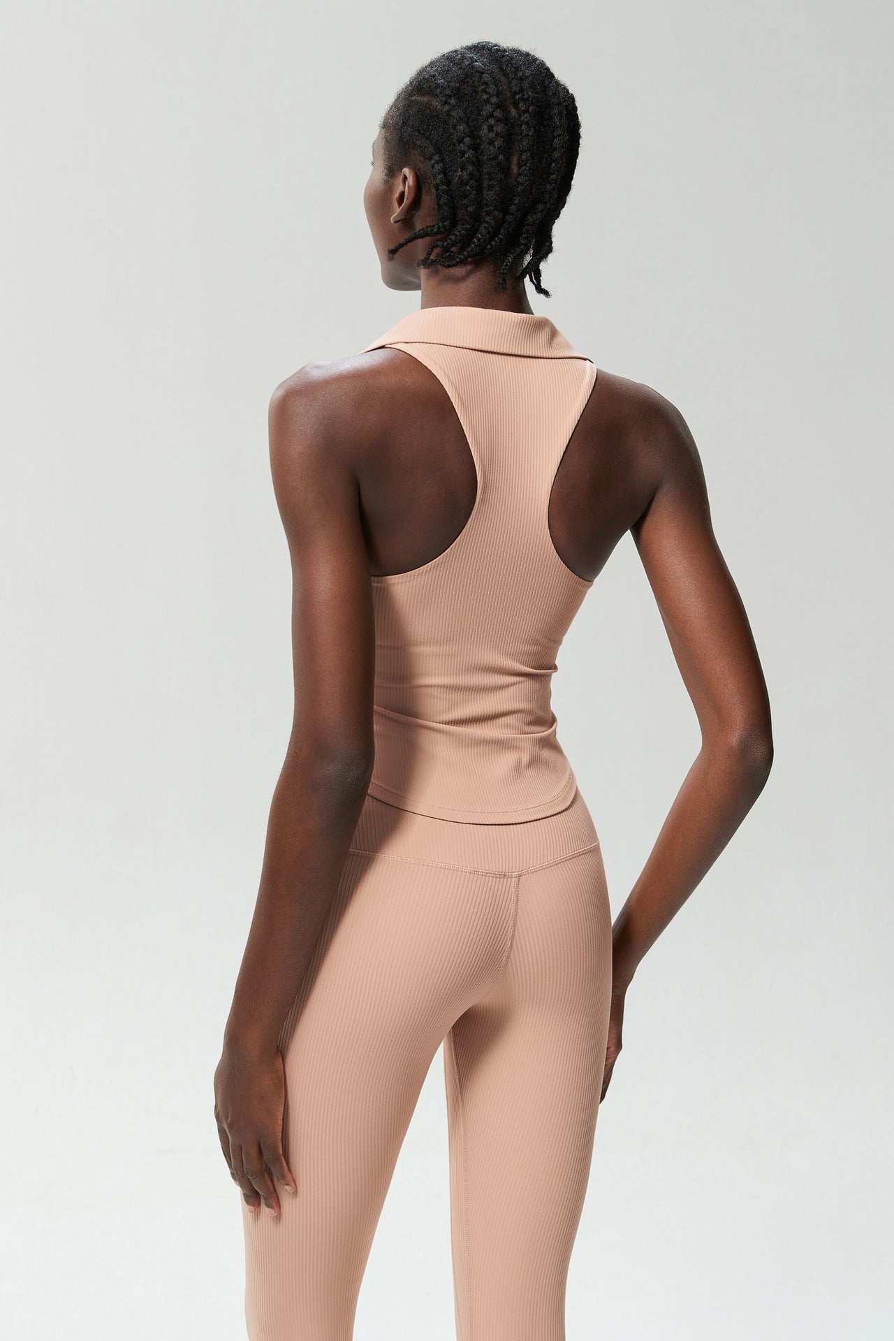 09/2024 Cross-border latex water drop cup V-neck fitness sports tops for women shockproof quick-drying large size running yoga tennis clothes