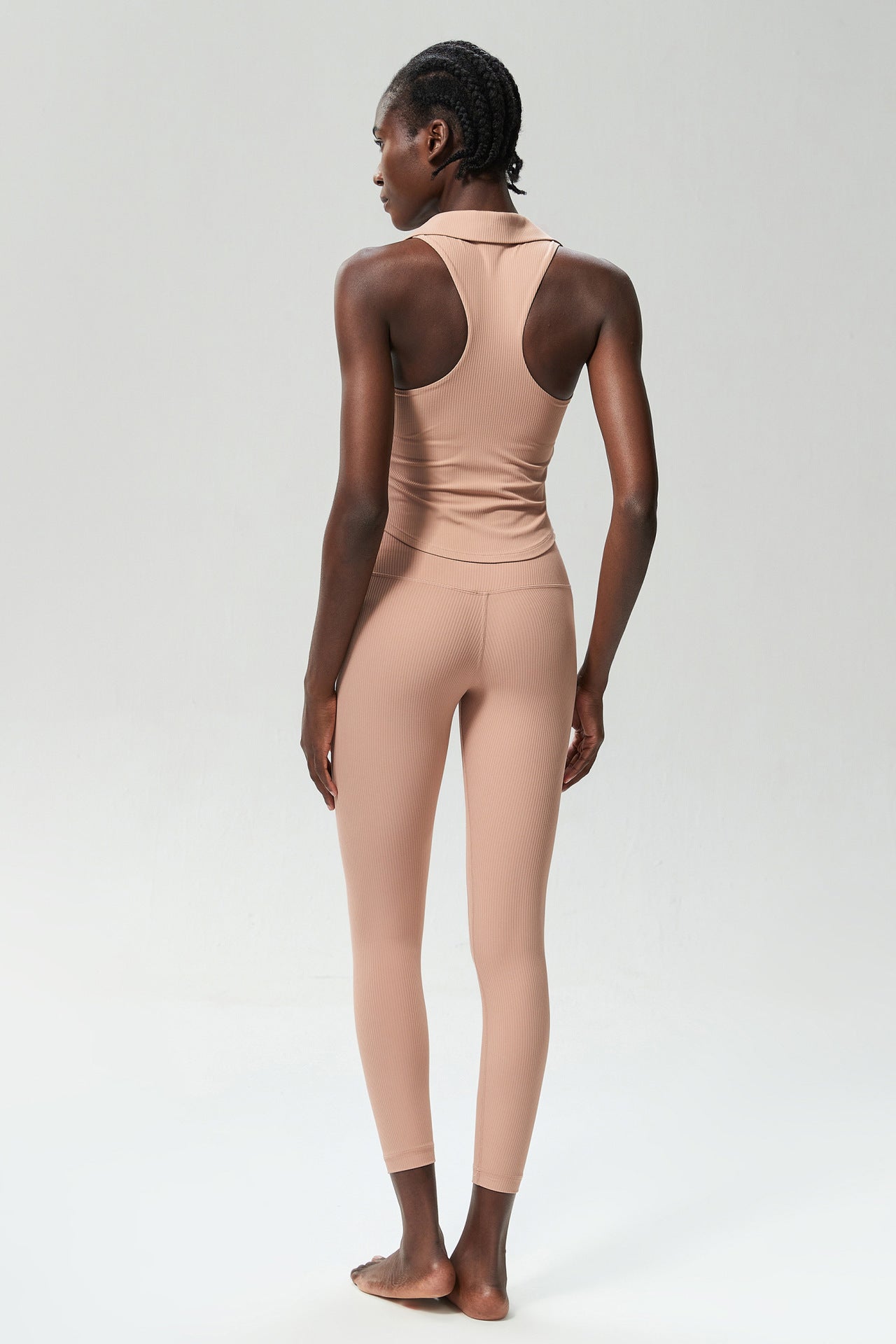 09/2024 Cross-border latex water drop cup V-neck fitness sports tops for women shockproof quick-drying large size running yoga tennis clothes