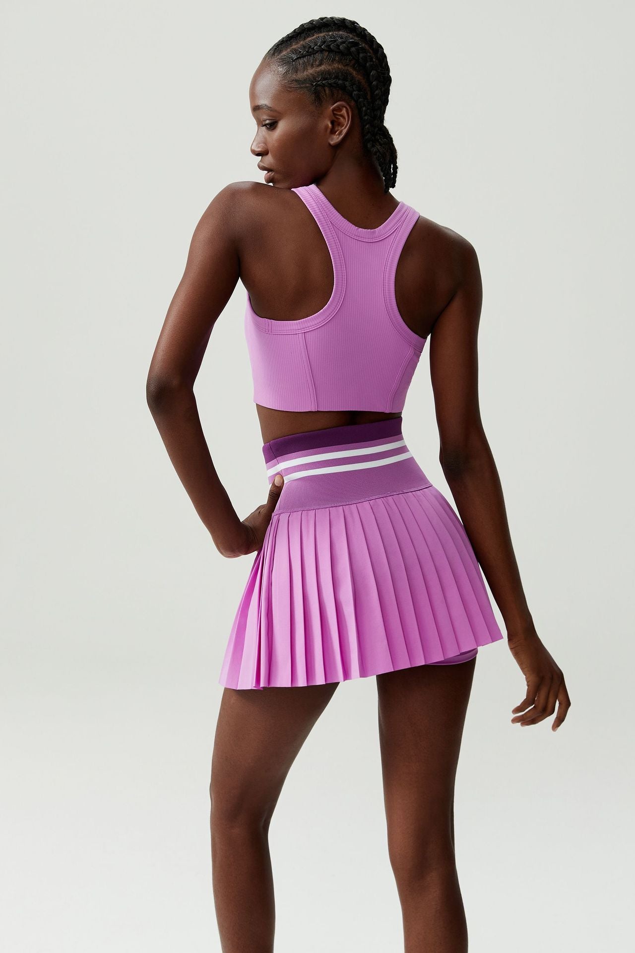 09/2024  sports fitness yoga suits for women, anti-exposure large size quick-drying two-piece suits, badminton tennis clothing