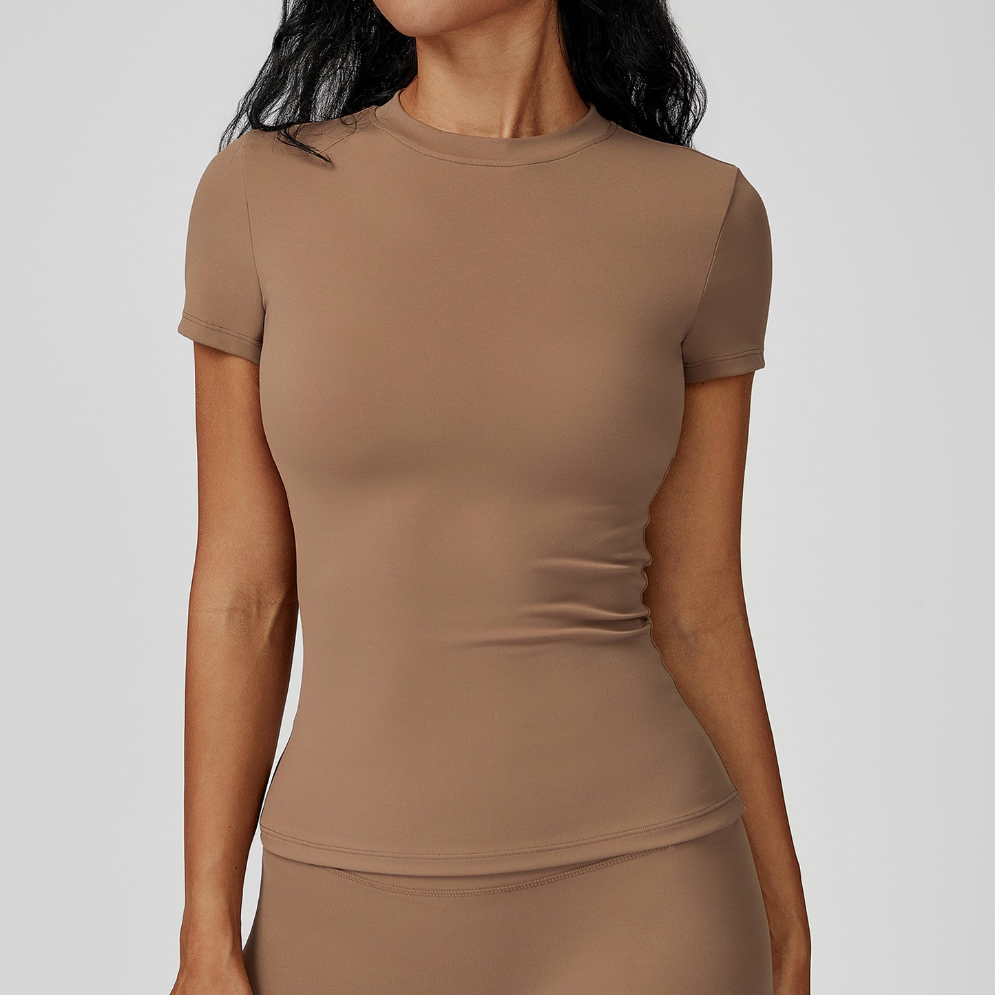 05/2024 Women's t-shirt quick-drying short-sleeved yoga wear 8455