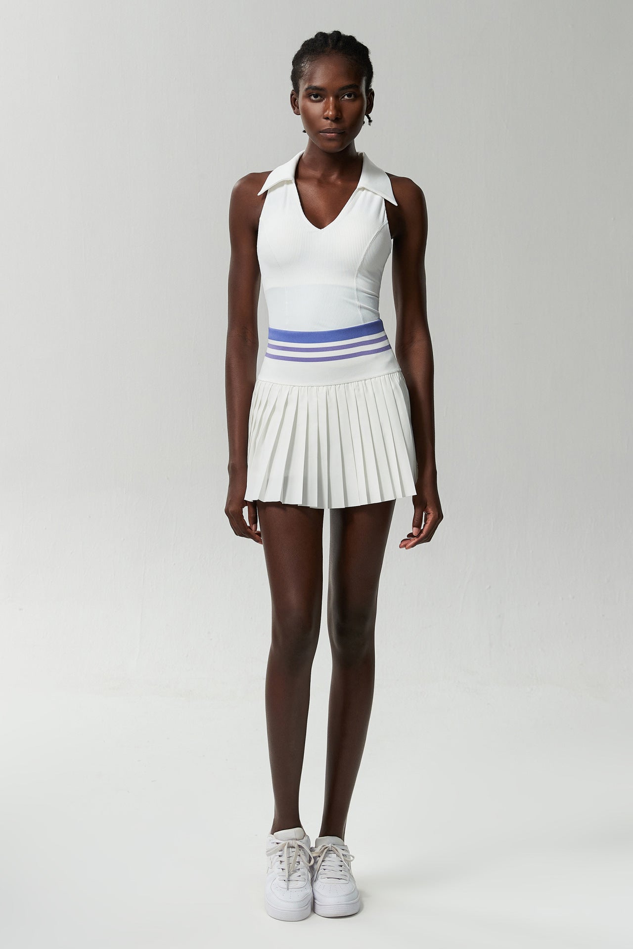 09/2024 Cross-border latex water drop cup V-neck fitness sports tops for women shockproof quick-drying large size running yoga tennis clothes