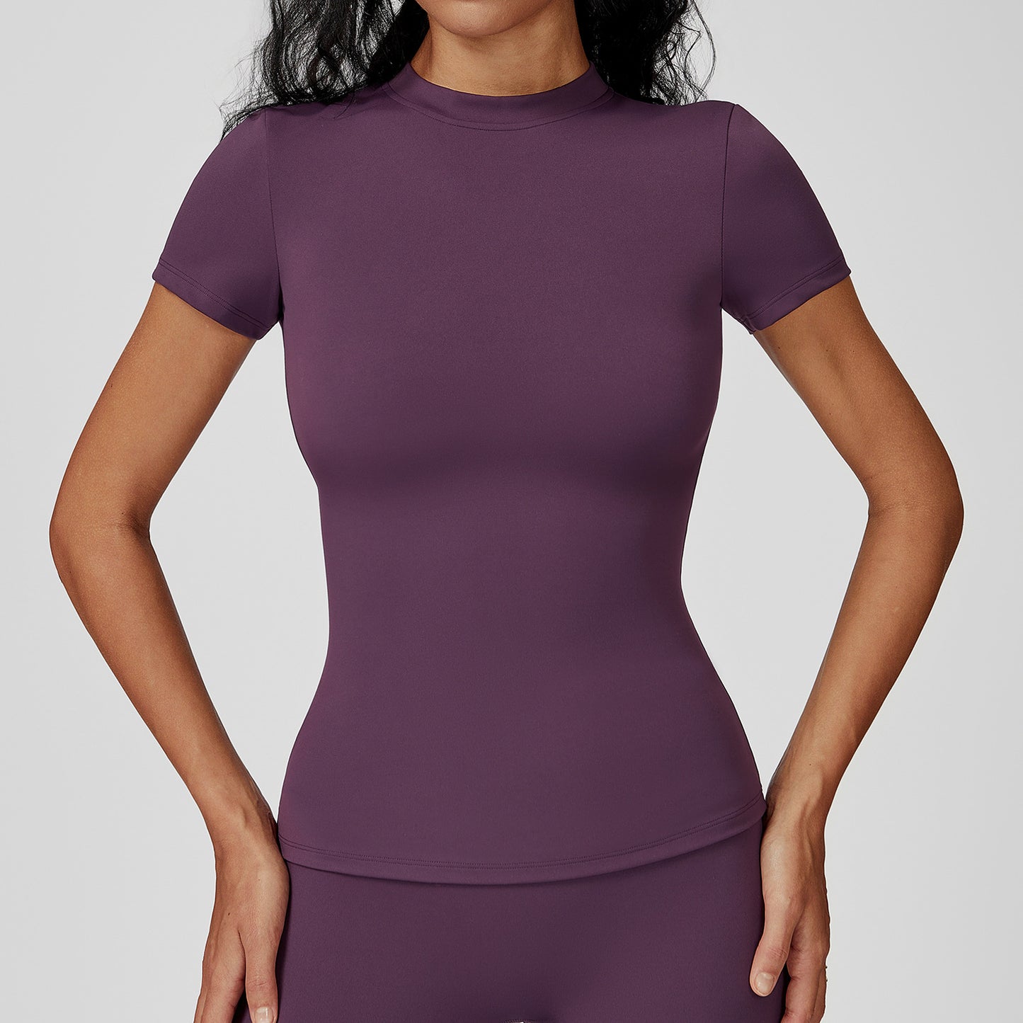 05/2024 Women's t-shirt quick-drying short-sleeved yoga wear 8455