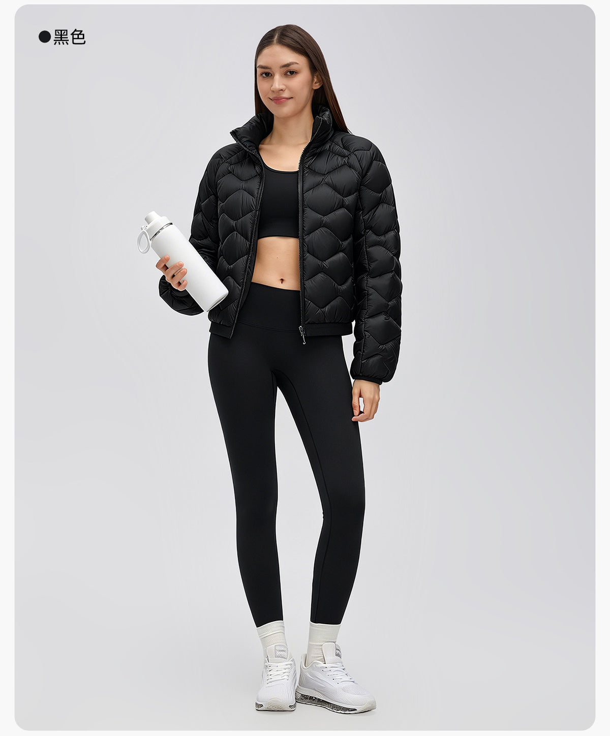 Wholesale Women’s Packable Puffer Jacket D26112 | Lightweight Thermal Outdoor Sports Outerwear | fouregg