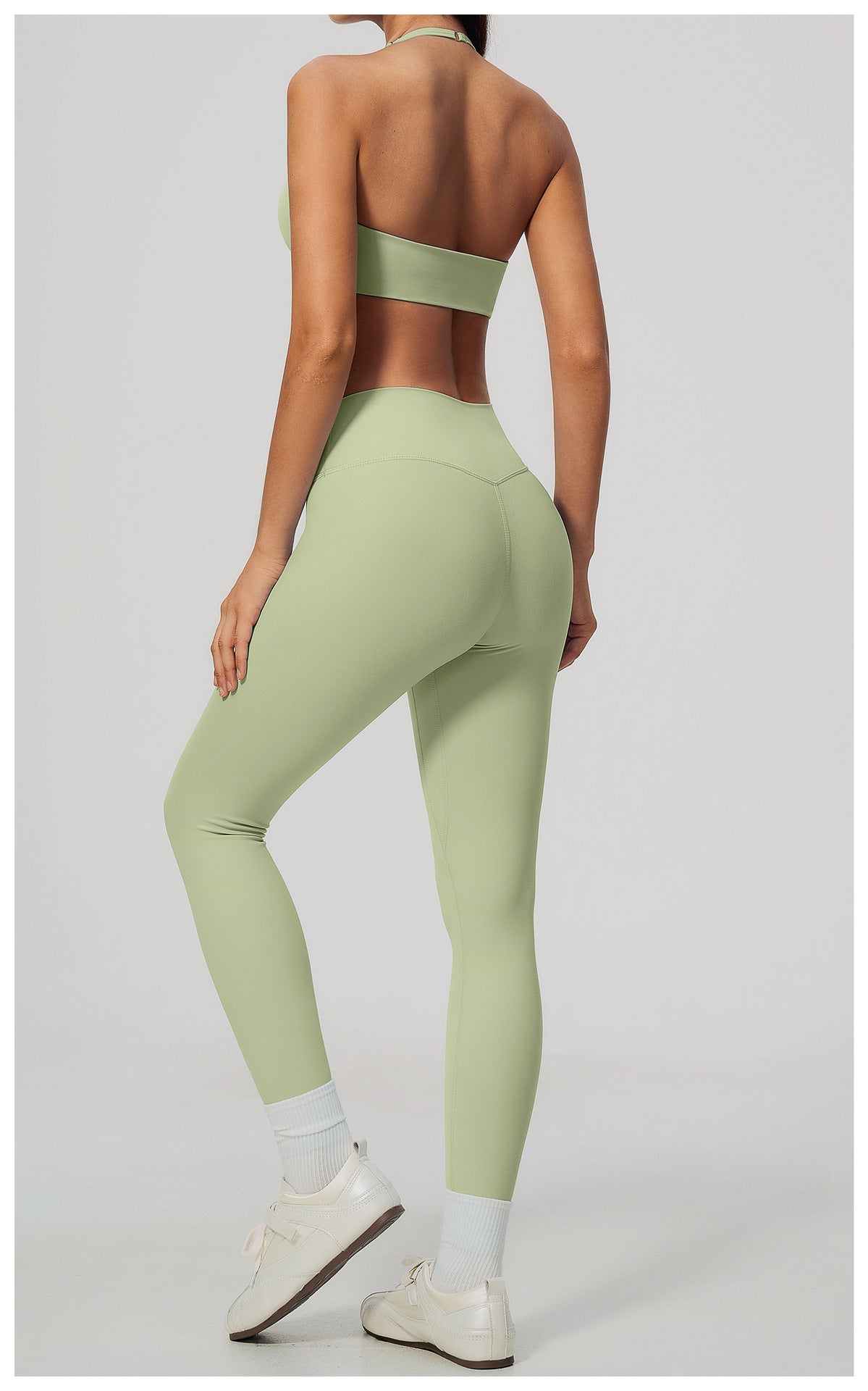 Wholesale Women’s Workout Set 5529 | Slim-Fit Yoga & Fitness Outfit | fouregg