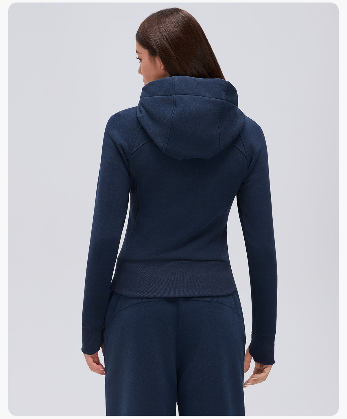 Wholesale Women’s Winter Puffer Jacket D26117 | Slimming Zip-Up Hooded Thermal Outerwear | fouregg