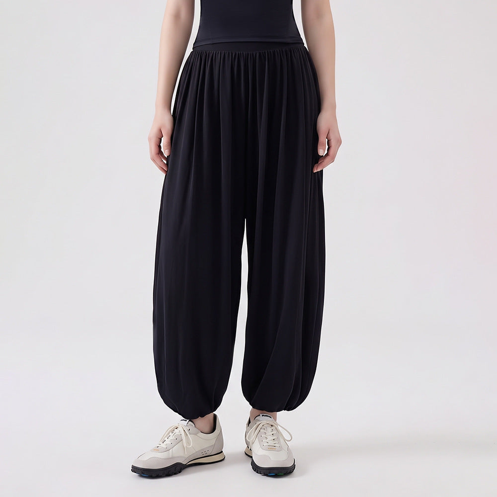 Wholesale One-Size Balloon Wide-Leg Sweatpants | Bulk Athletic Lounge Trousers | fouregg