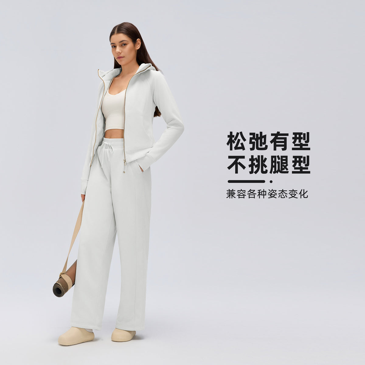 Wholesale Women’s Winter Down Sweatpants D26118 | Relaxed-Fit Thermal Outdoor Trousers | fouregg