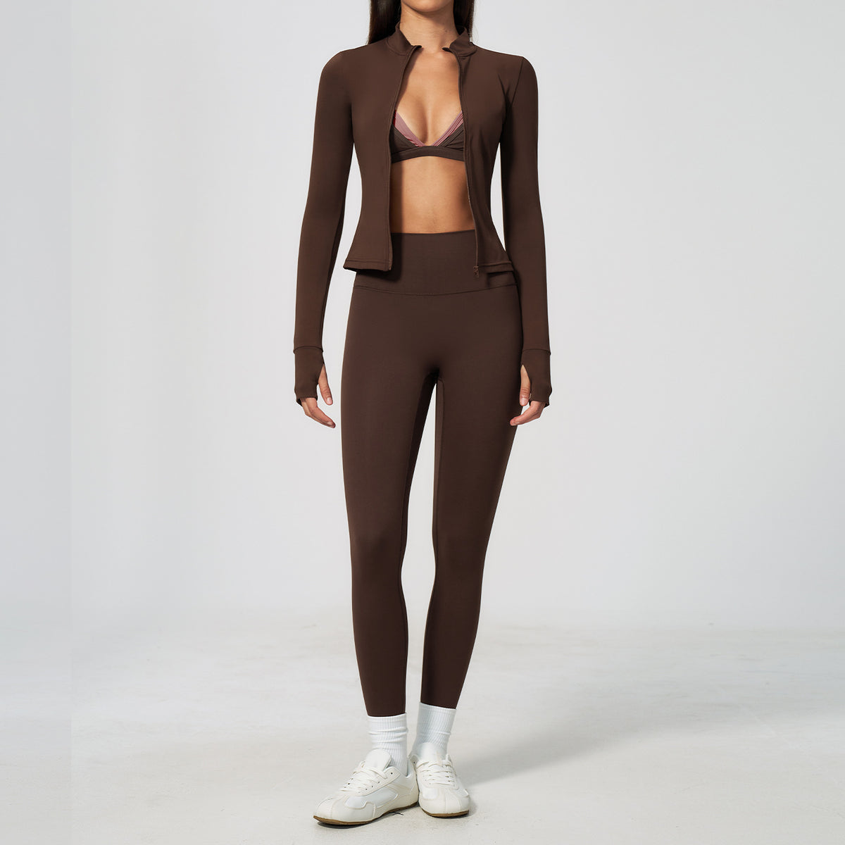 Wholesale 3-Piece Workout Set | Casual Running Yoga Clothing 6116 | fouregg