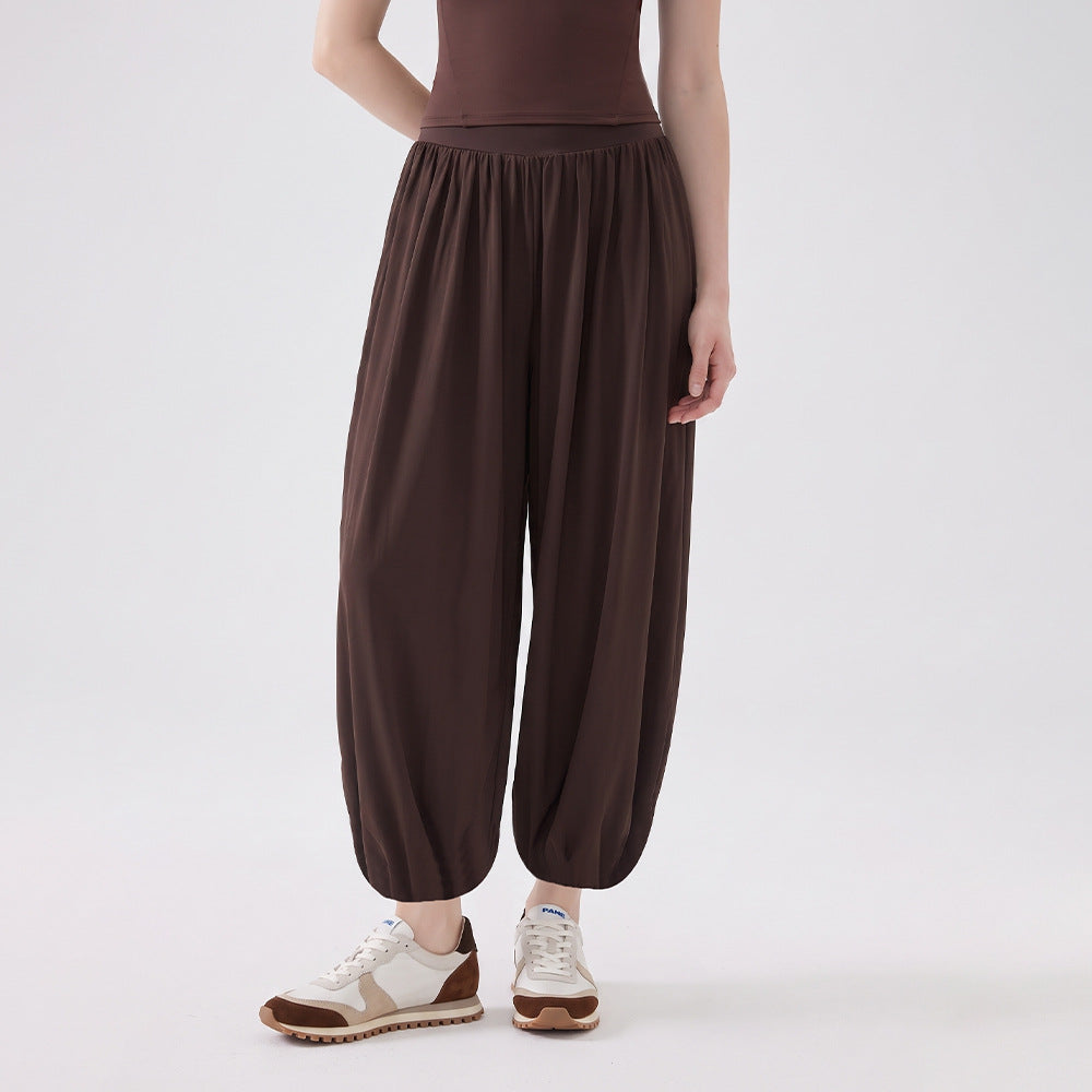 Wholesale One-Size Balloon Wide-Leg Sweatpants | Bulk Athletic Lounge Trousers | fouregg