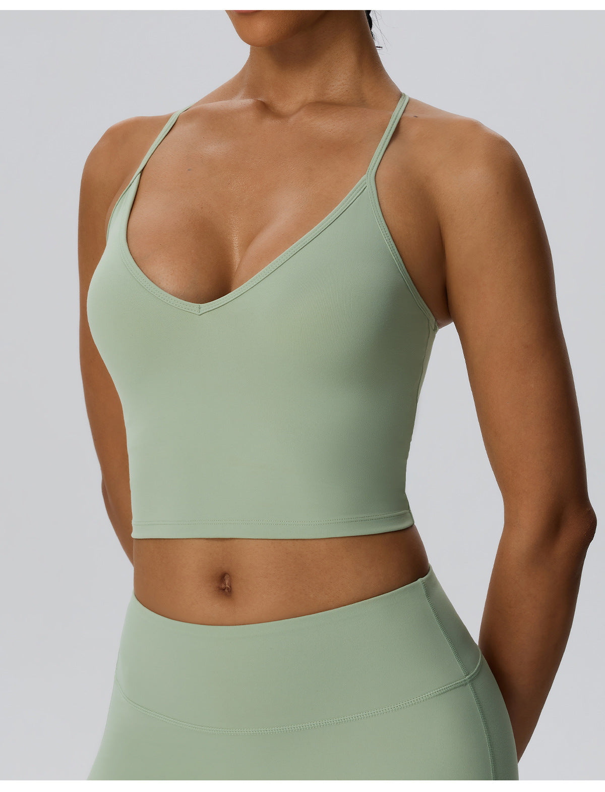 Wholesale Women’s Double-Brushed Yoga Set | Bulk Sculpting 2-Piece Fitness Activewear | fouregg