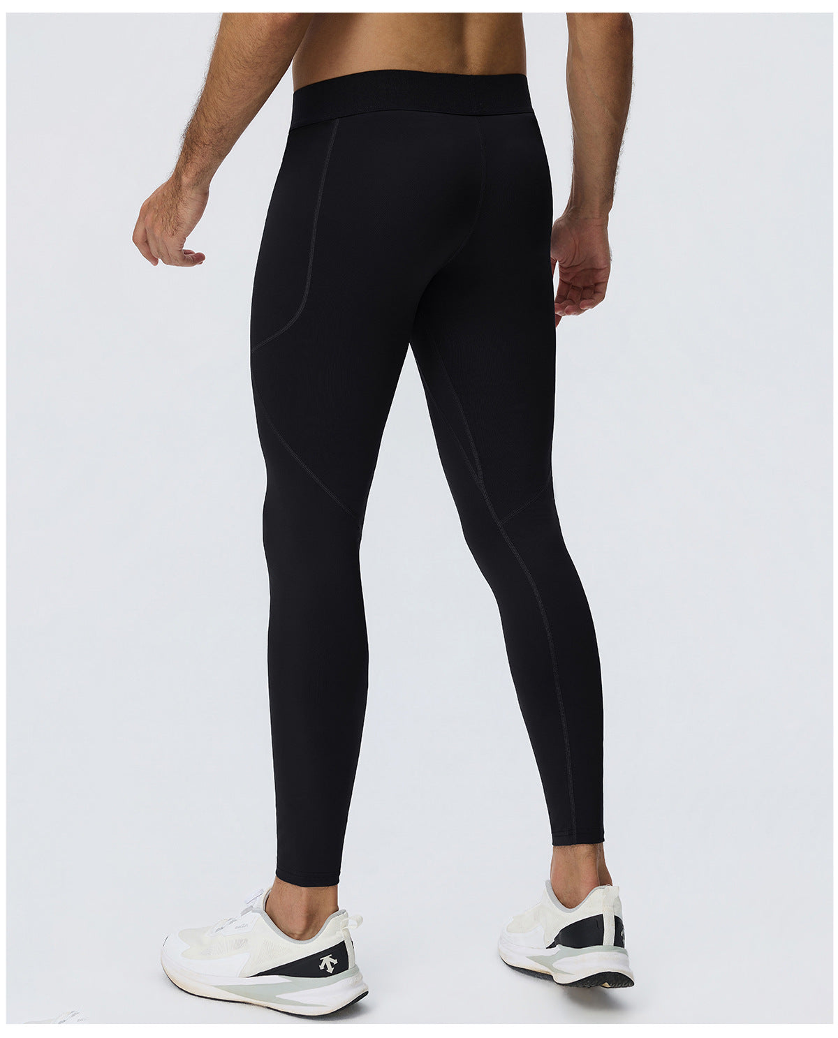 Wholesale Men’s Sculpting Fitness Pants 61302 | Slim-Fit Compression Tights for Running & Training | fouregg