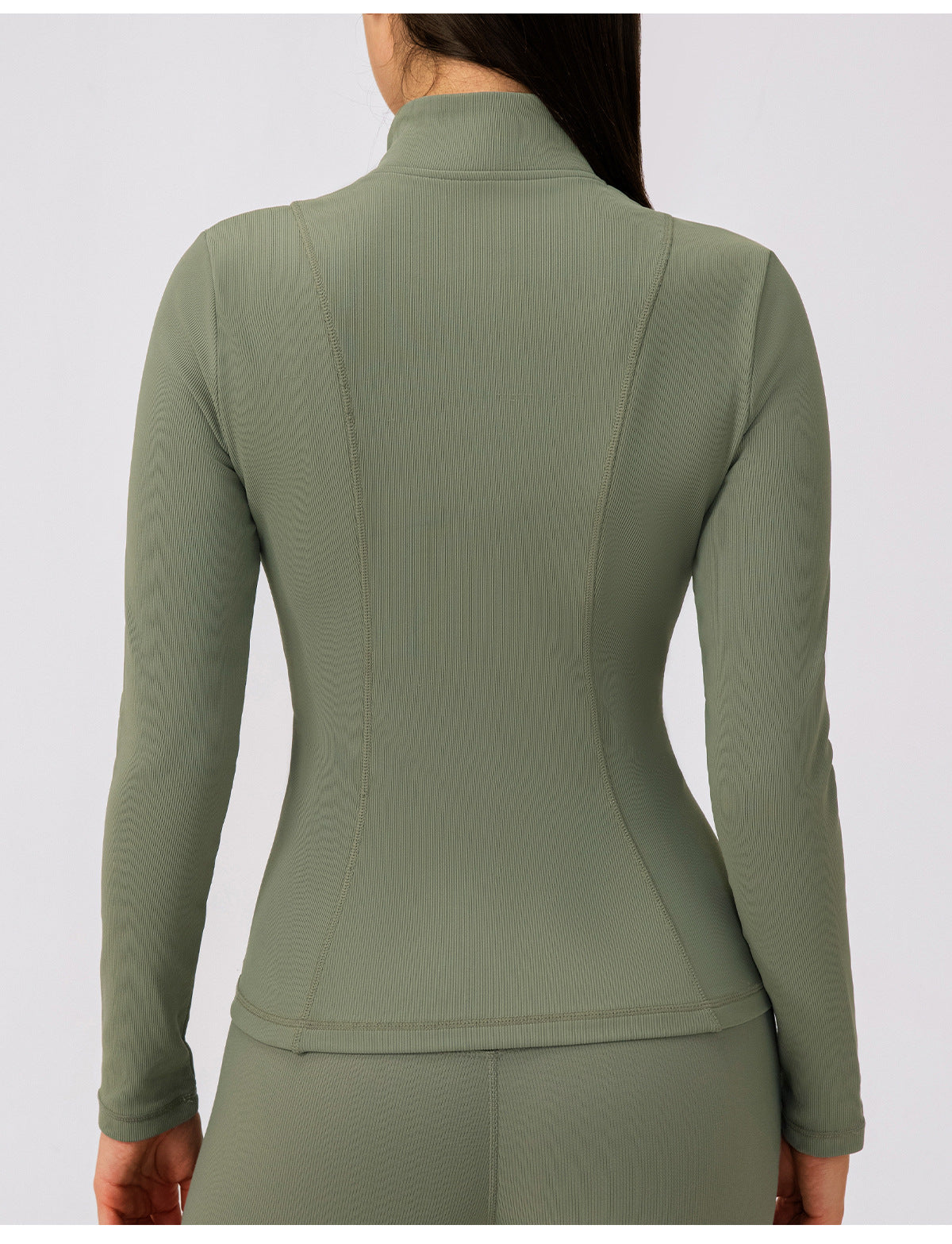 Wholesale Women’s Thermal Workout Jacket | Bulk Fleece-Lined Yoga & Fitness Outerwear 22619 | fouregg