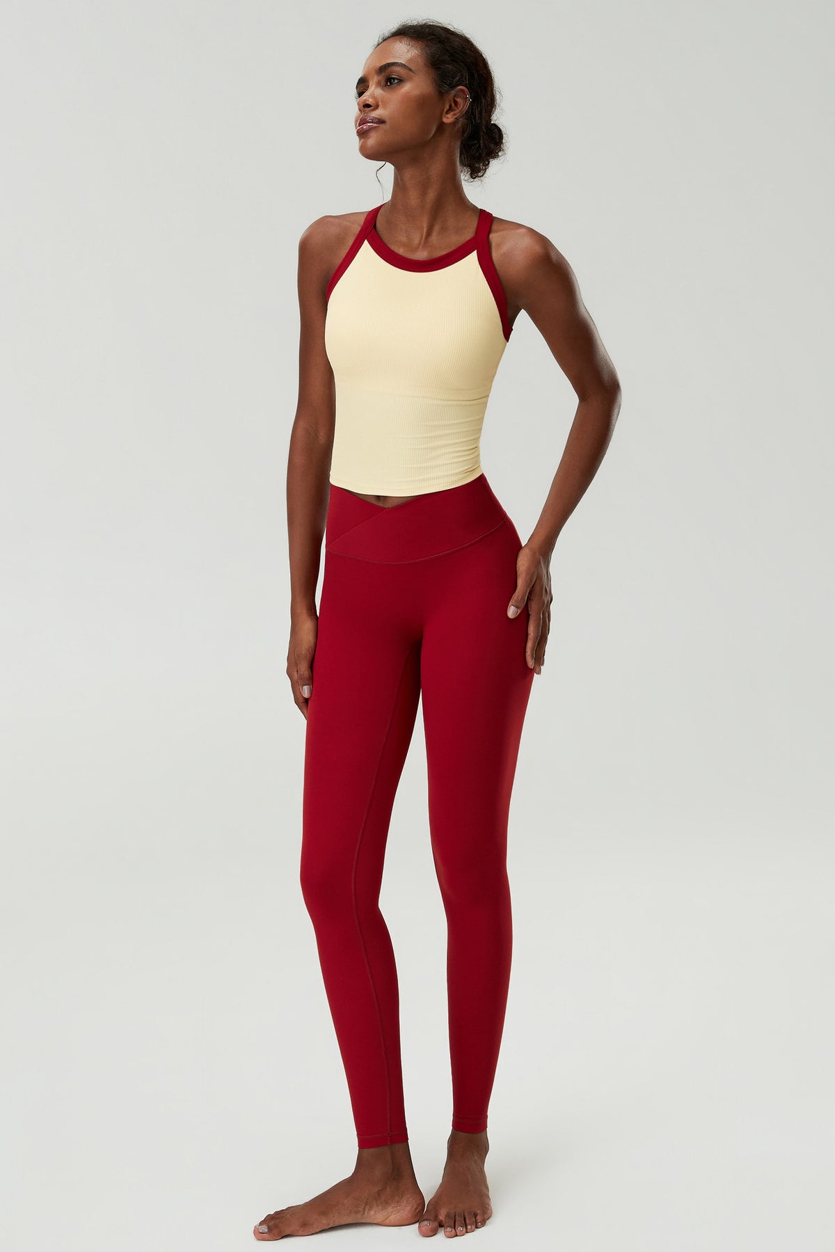 Wholesale Plus Size Women’s Sports Bra | Bulk Padded Yoga & Running Tank | fouregg