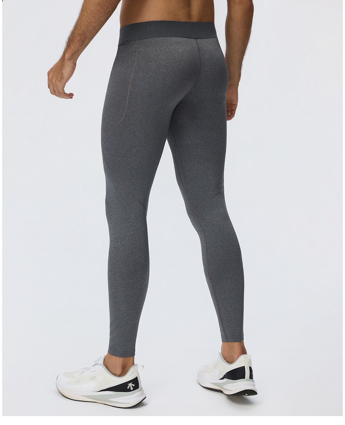 Wholesale Men’s Sculpting Fitness Pants 61302 | Slim-Fit Compression Tights for Running & Training | fouregg