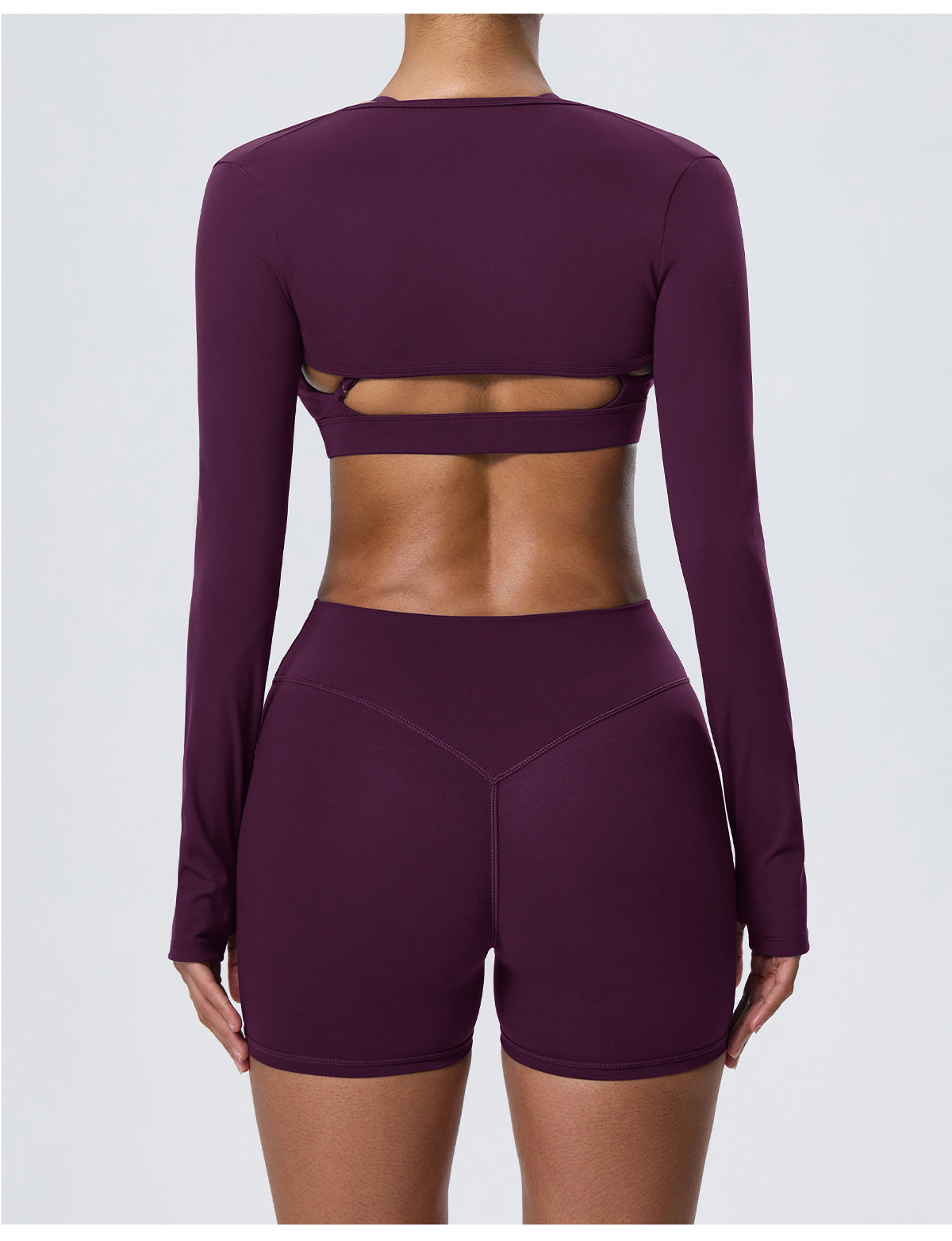 Wholesale Women’s Double-Brushed Activewear Set | Bulk 3-Piece Yoga & Running Outfit | fouregg