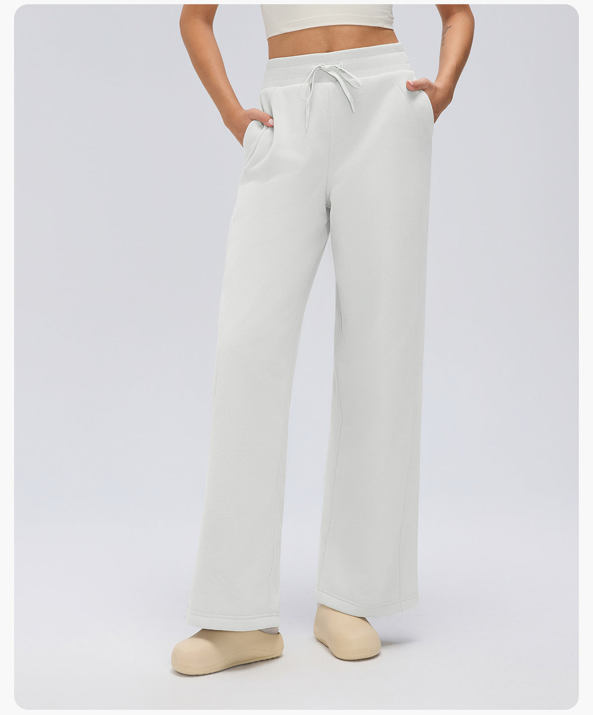 Wholesale Women’s Winter Down Sweatpants D26118 | Relaxed-Fit Thermal Outdoor Trousers | fouregg