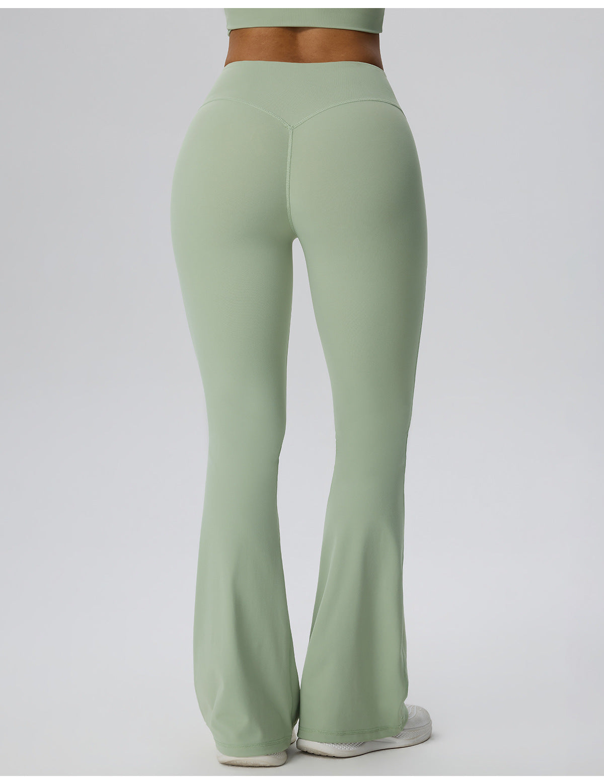 Wholesale Women’s High-Stretch Flare Yoga Pants | Bulk Sculpting Wide-Leg Activewear 62347 | fouregg