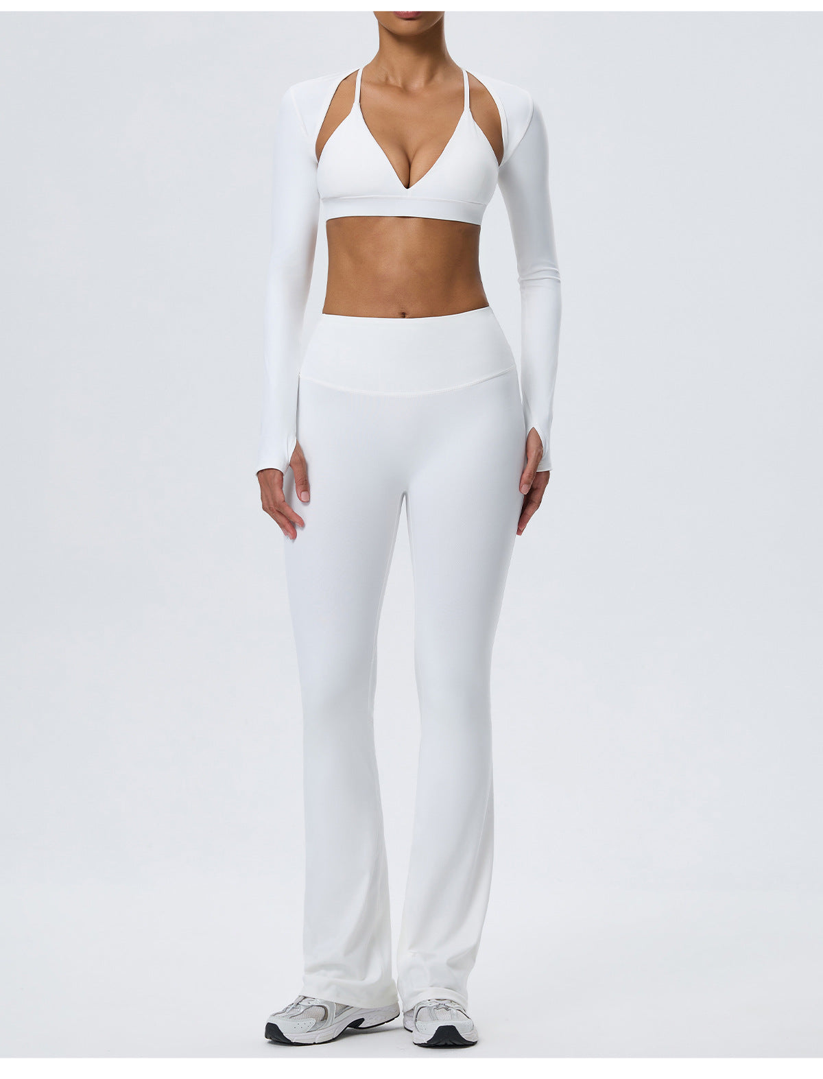 Wholesale Women’s Fitted Yoga Cover-Up | Bulk Double-Brushed Quick-Dry Activewear 62540 | fouregg