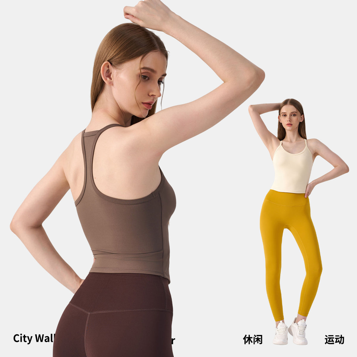 Wholesale Women’s Padded Sports Bra | Bulk High-Stretch Workout & Fitness Tank | fouregg