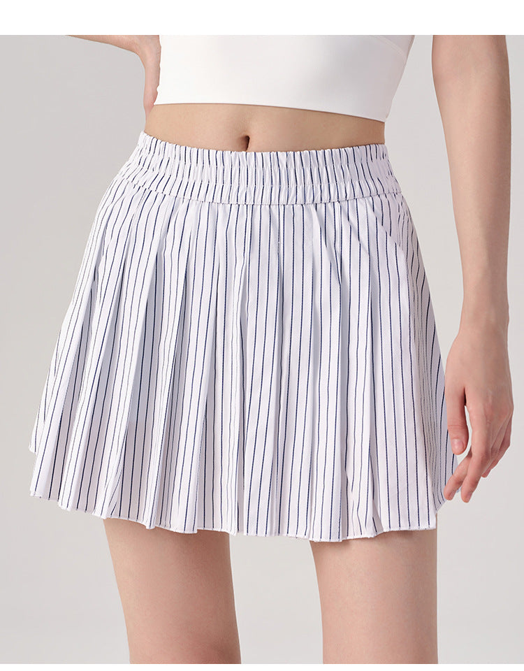 Wholesale Women’s Pleated Tennis Skirt | Bulk A-Line Workout & Fitness Skorts | fouregg