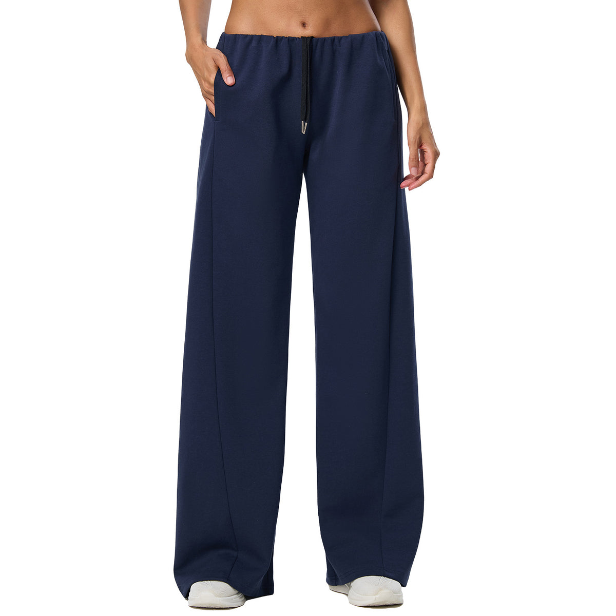 Wholesale Winter Wide-Leg Sweatpants | Relaxed-Fit Heat-Retention Activewear Trousers | fouregg