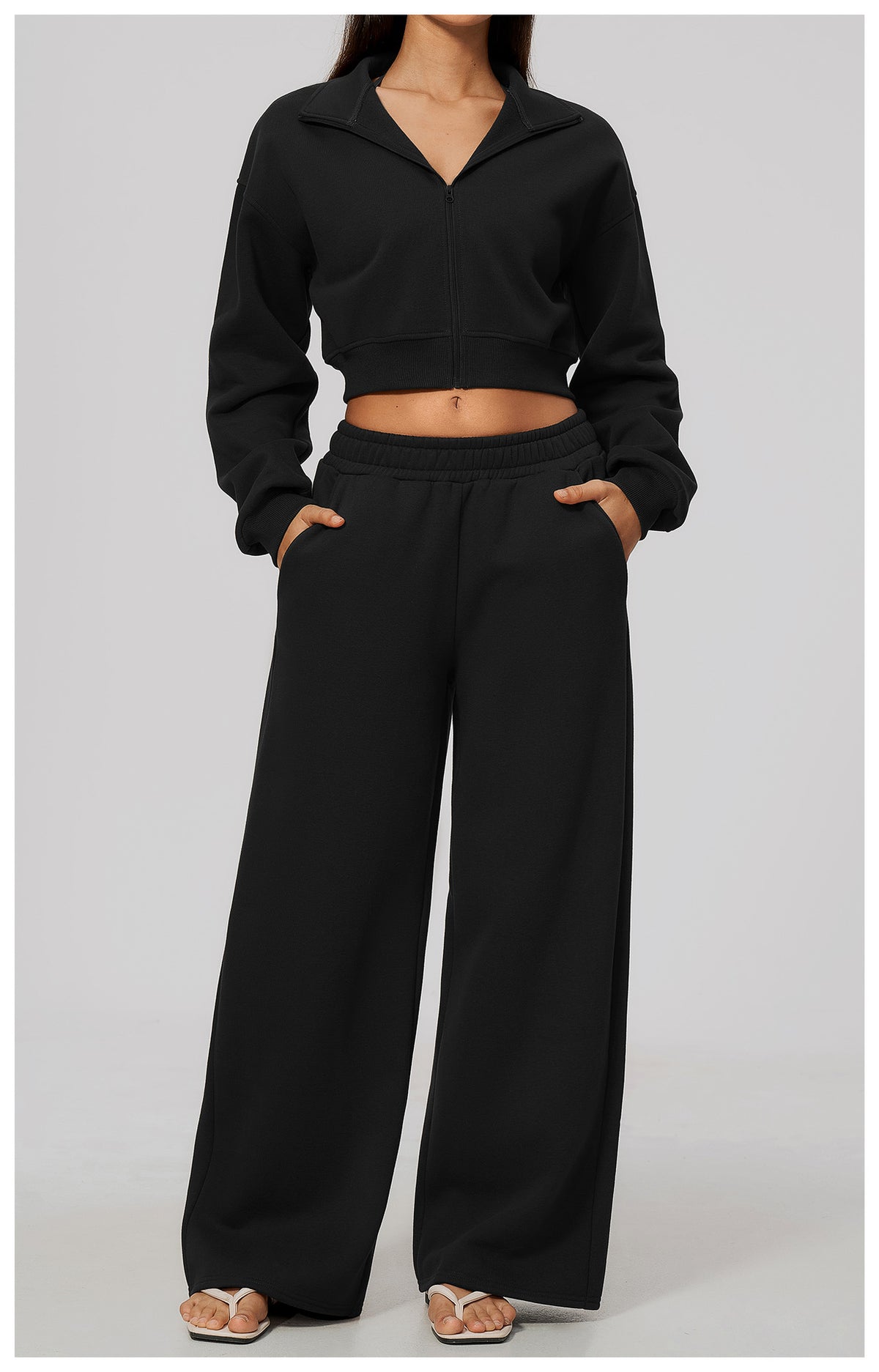 Wholesale Women’s Fleece Sports Pants | Bulk Warm Casual & Fitness Sweatpants 3615 | fouregg