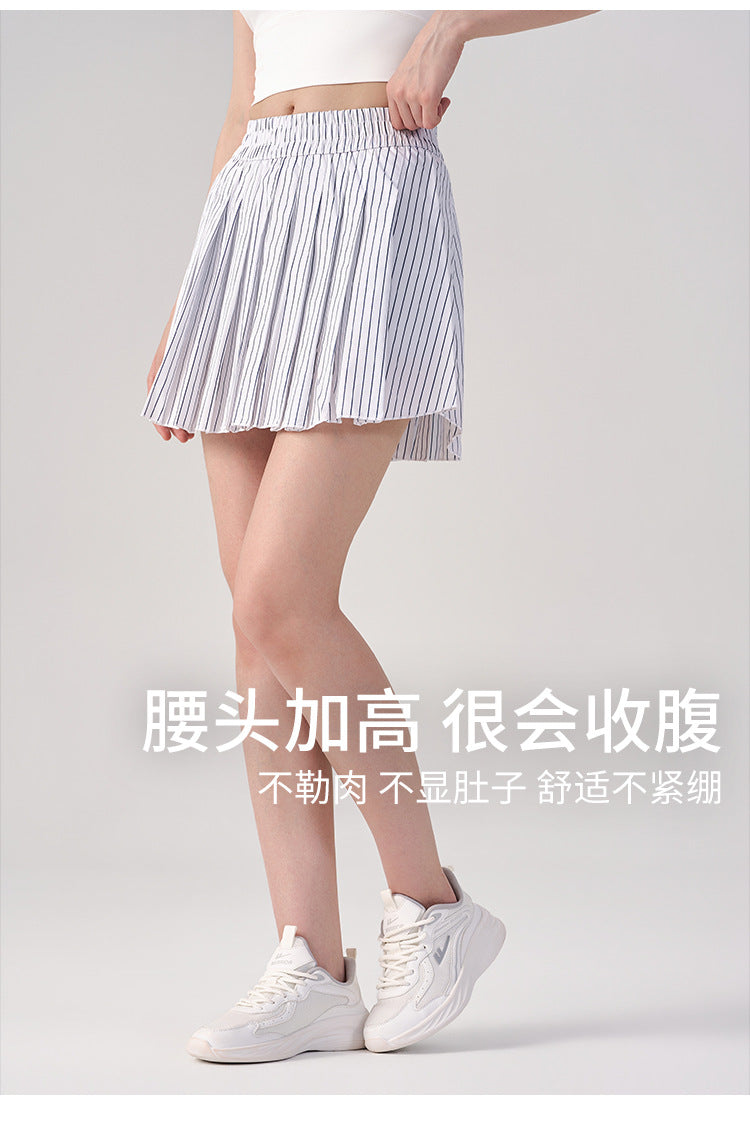 Wholesale Women’s Pleated Tennis Skirt | Bulk A-Line Workout & Fitness Skorts | fouregg