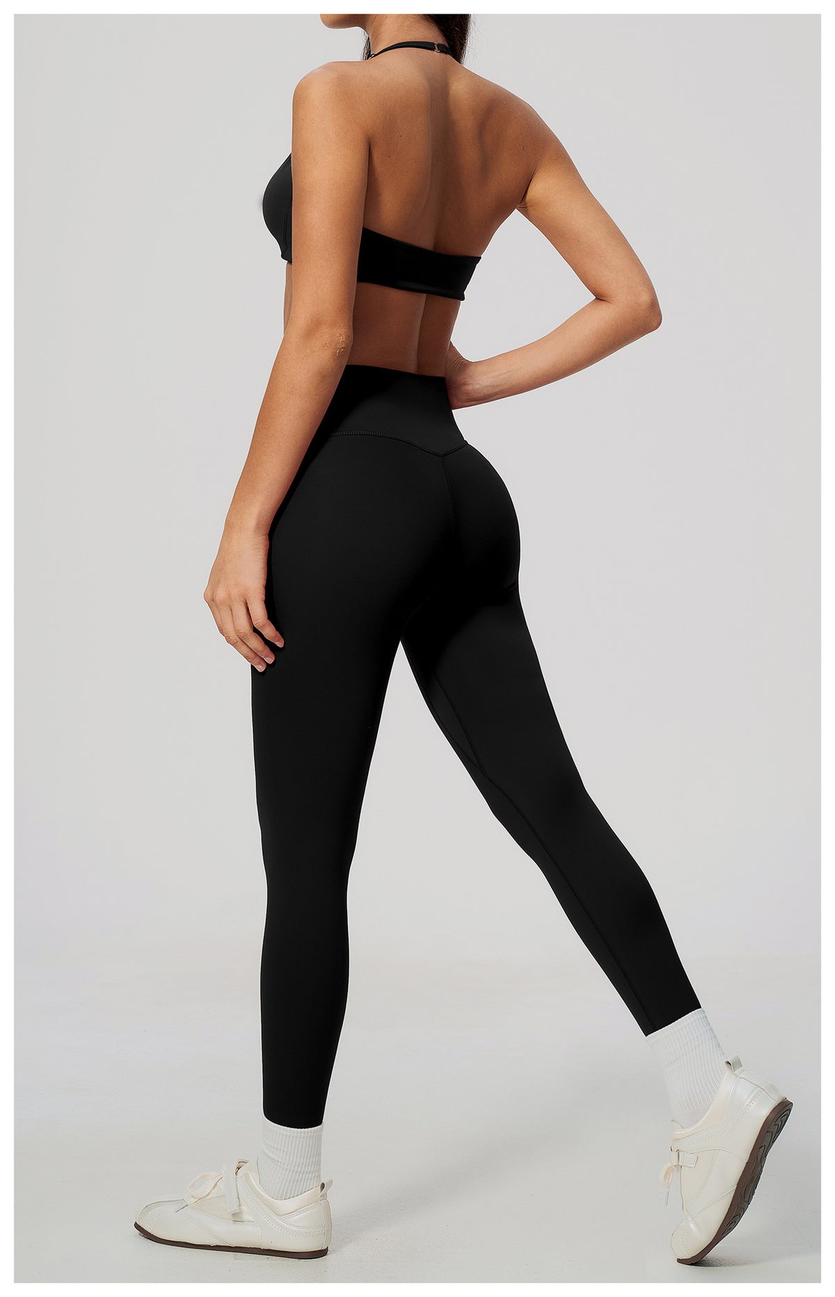 Wholesale Women’s Workout Set 5529 | Slim-Fit Yoga & Fitness Outfit | fouregg