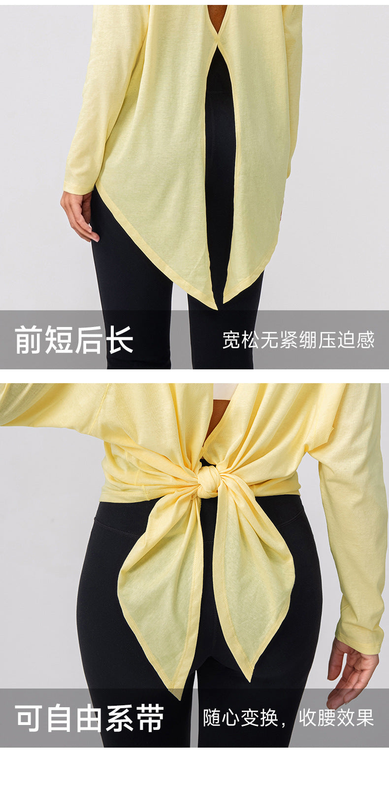 Wholesale Women’s Long-Sleeve Workout Shirt | Bulk Soft-Touch Running & Yoga Top | fouregg