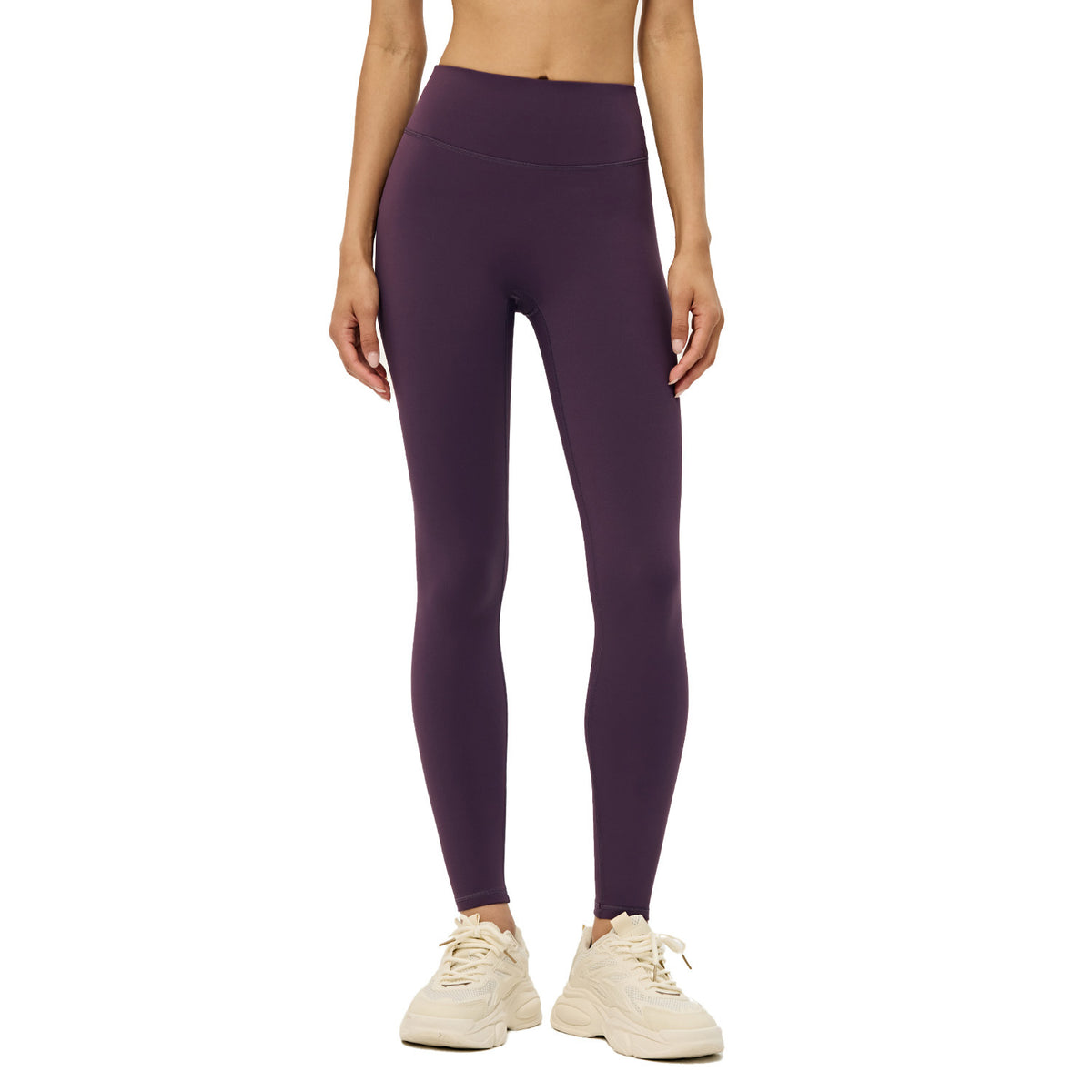 Wholesale Women’s Winter Yoga Pants | Warm High-Waist Tummy-Control Leggings with No Side Seams | fouregg