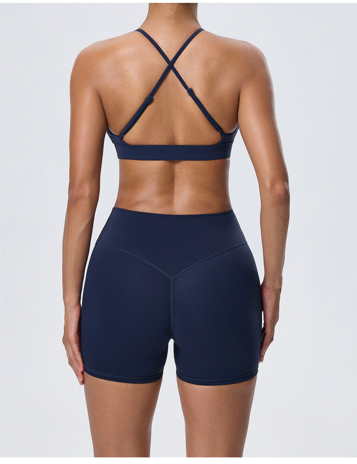 Wholesale Women’s Double-Brushed Activewear Set | Bulk 3-Piece Yoga & Running Outfit | fouregg