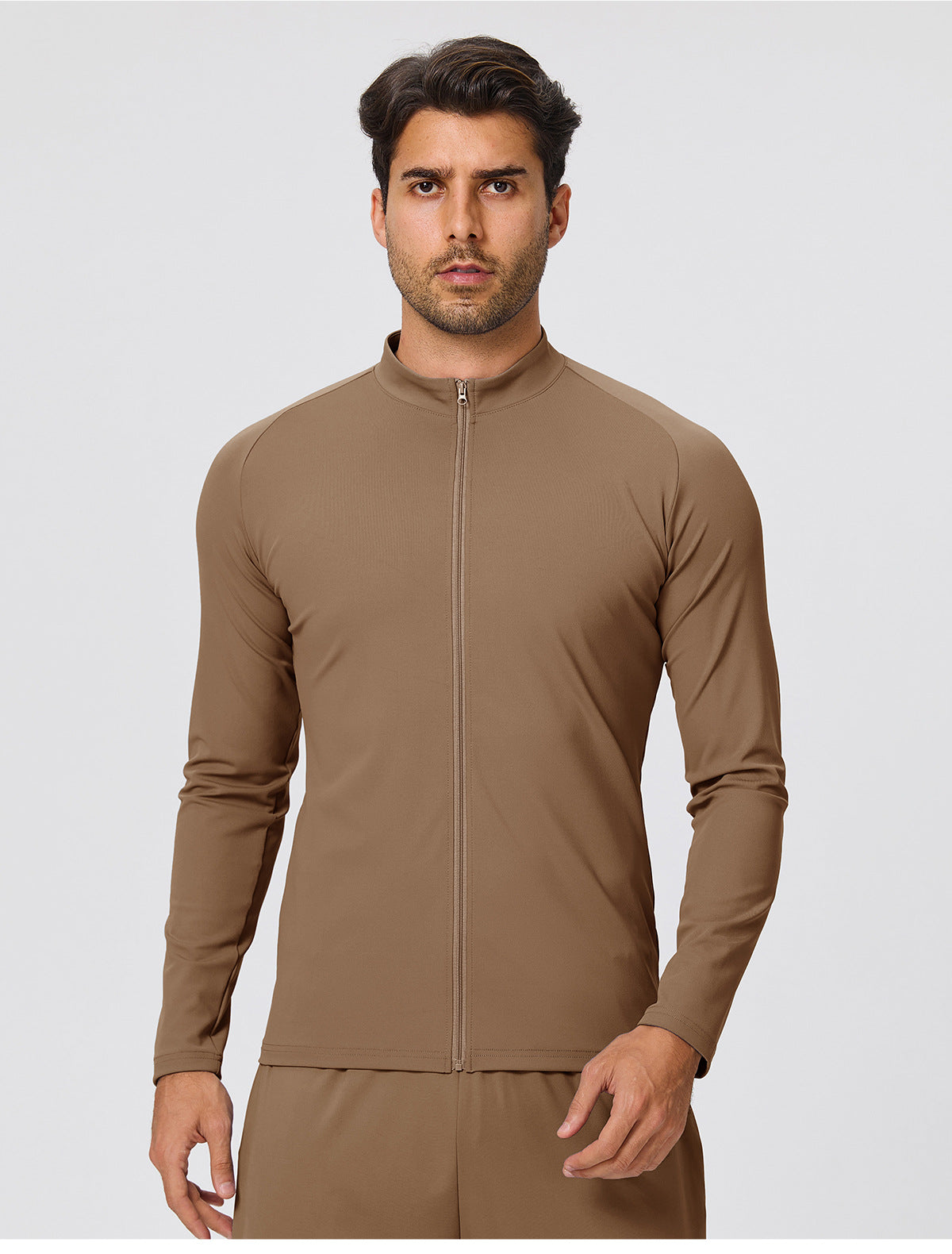 Wholesale Women’s Thermal Workout Jacket | Bulk Lightweight Fleece Zip-Up Activewear 61617 | fouregg