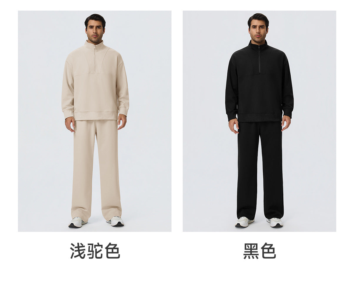 Wholesale Men’s Fleece Tracksuit Set | Bulk Warm Running & Fitness Activewear | fouregg