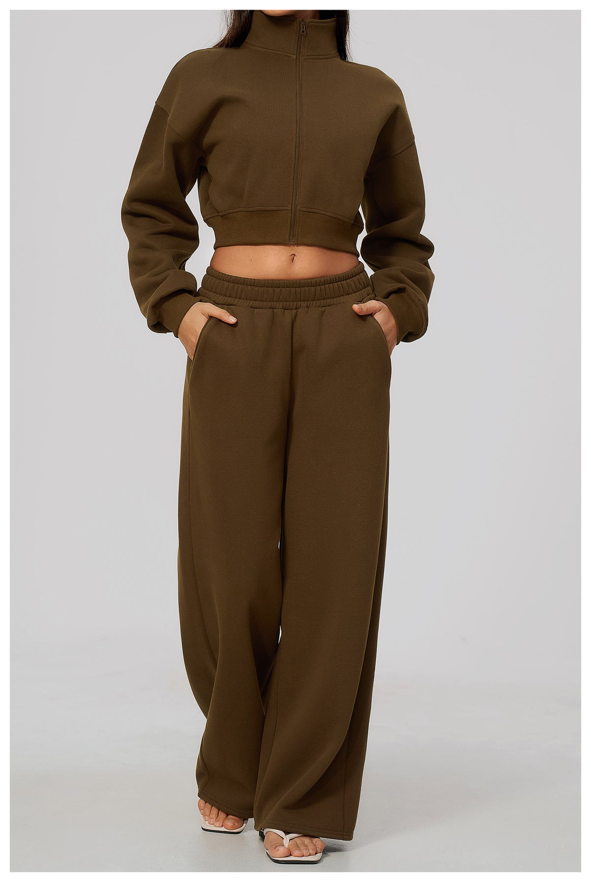 Wholesale Women’s Fleece Sports Pants | Bulk Warm Casual & Fitness Sweatpants 3615 | fouregg