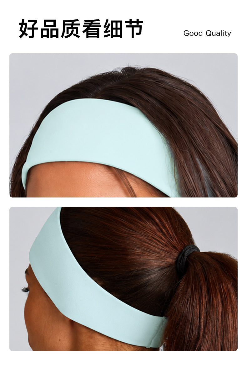 Wholesale Fitness Headband | Moisture-Wicking Workout Hairband for Cycling & Pilates | fouregg