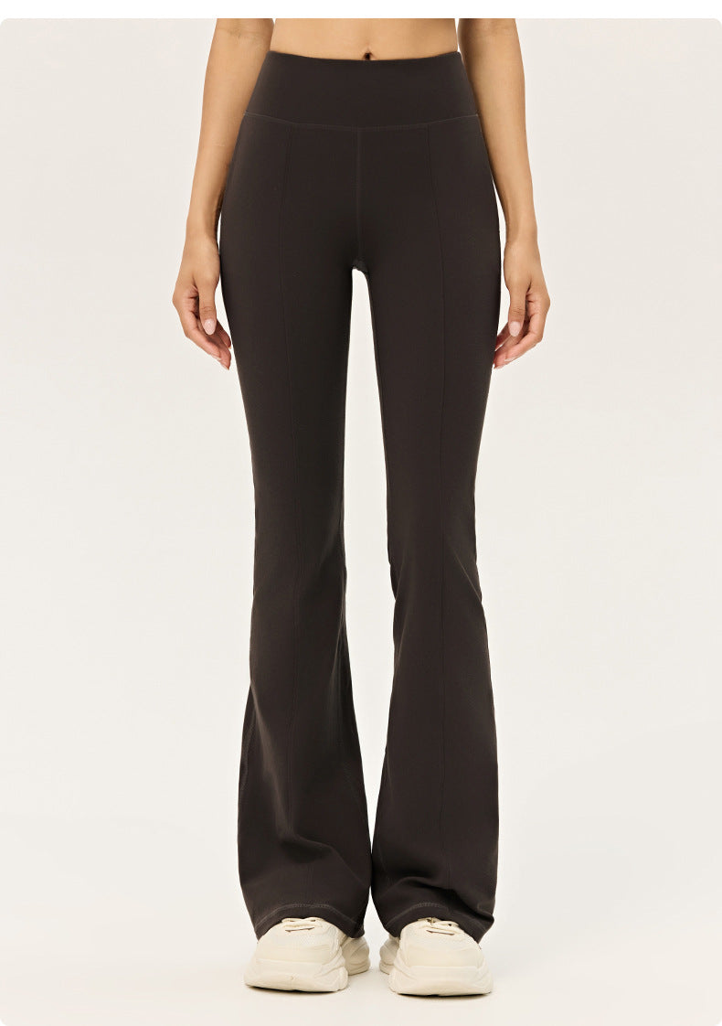 Wholesale Premium Lycra Flare Pants | Bulk High-Waist Pilates & Casual Activewear | fouregg