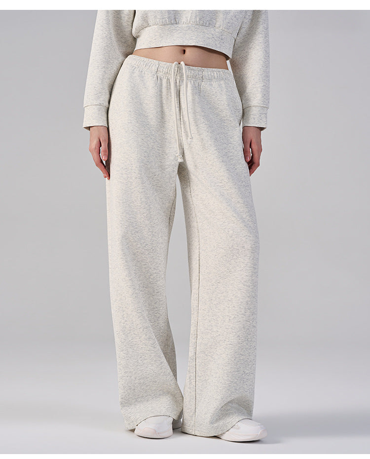 Wholesale Women’s Wide-Leg Pants | Bulk Drapey High-Waist Casual Trousers | fouregg