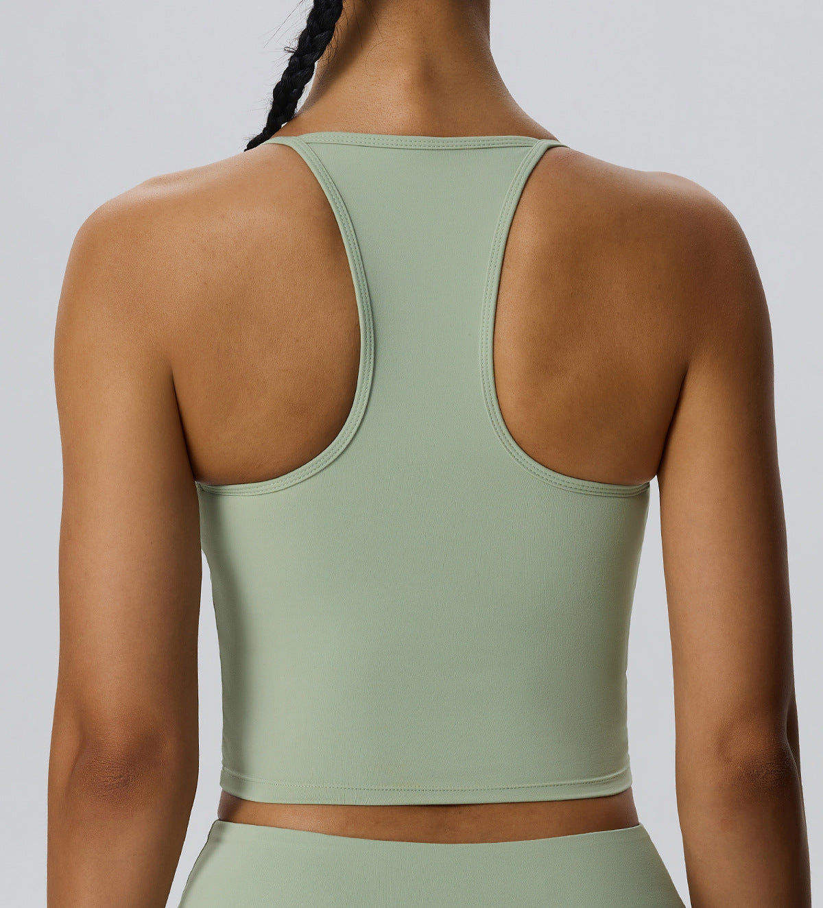 Wholesale Women’s Double-Brushed Yoga Set | Bulk Sculpting 2-Piece Fitness Activewear | fouregg